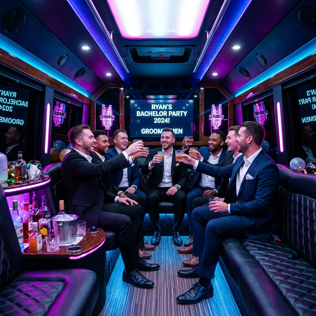 Bachelor Party Limo in the USA