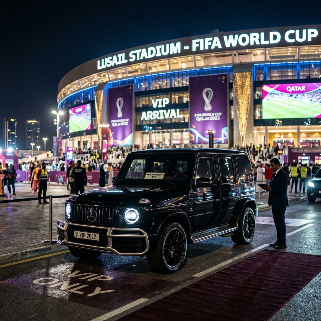 FIFA World Cup Limo in the USA