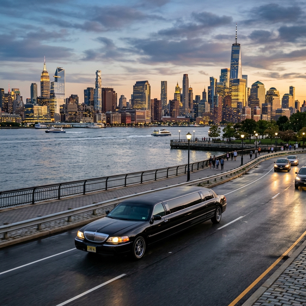 Luxury Limousine in New Jersey in the USA