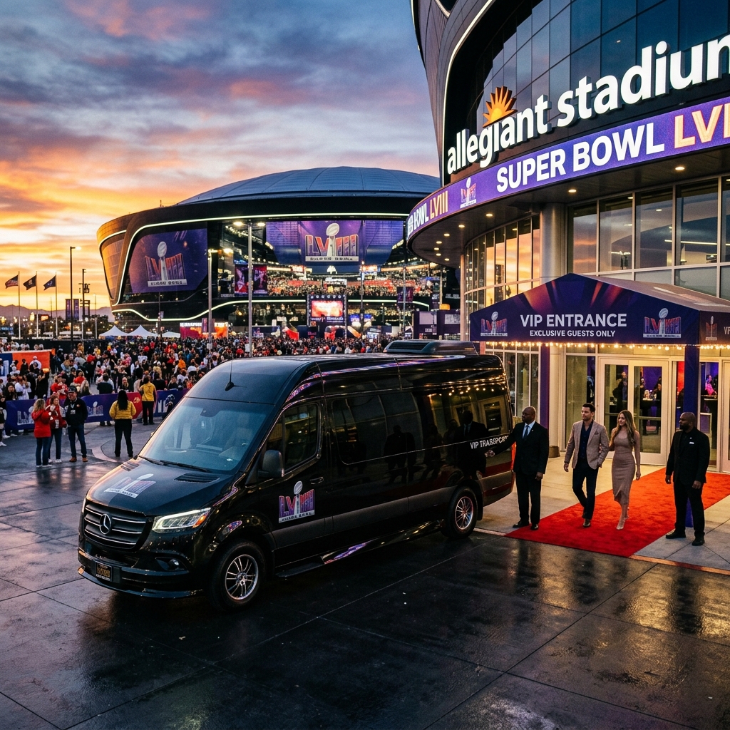 Super Bowl Limo in the USA