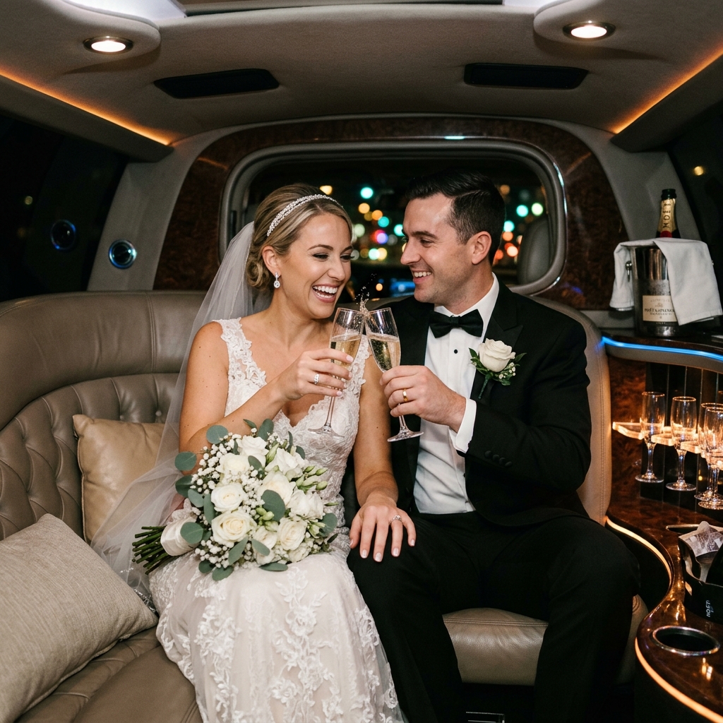 Luxury Wedding Interior - USA Luxury Transport